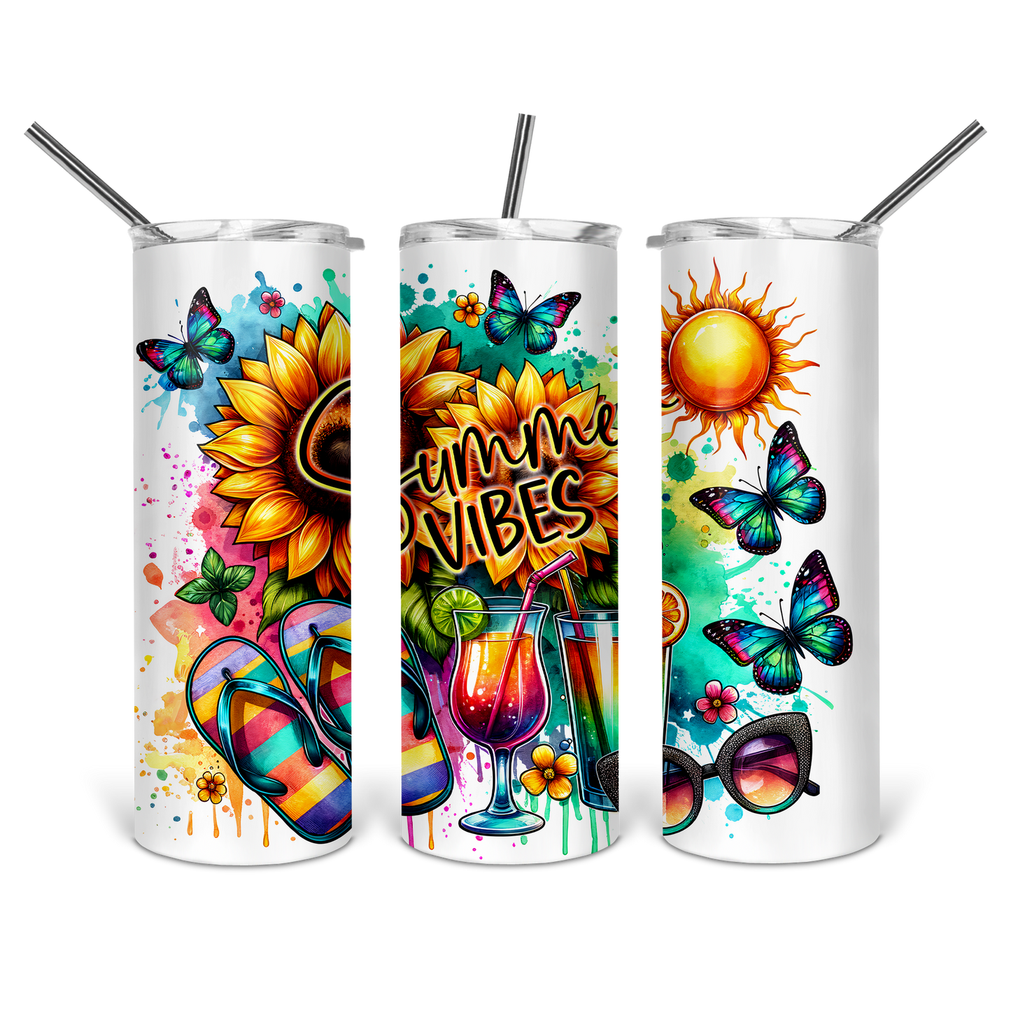 Summer Vibes Tumbler