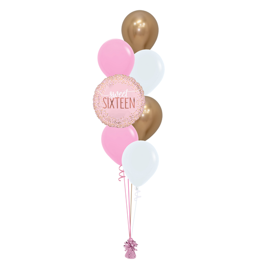 Sweet Sixteen Balloon Bouquet