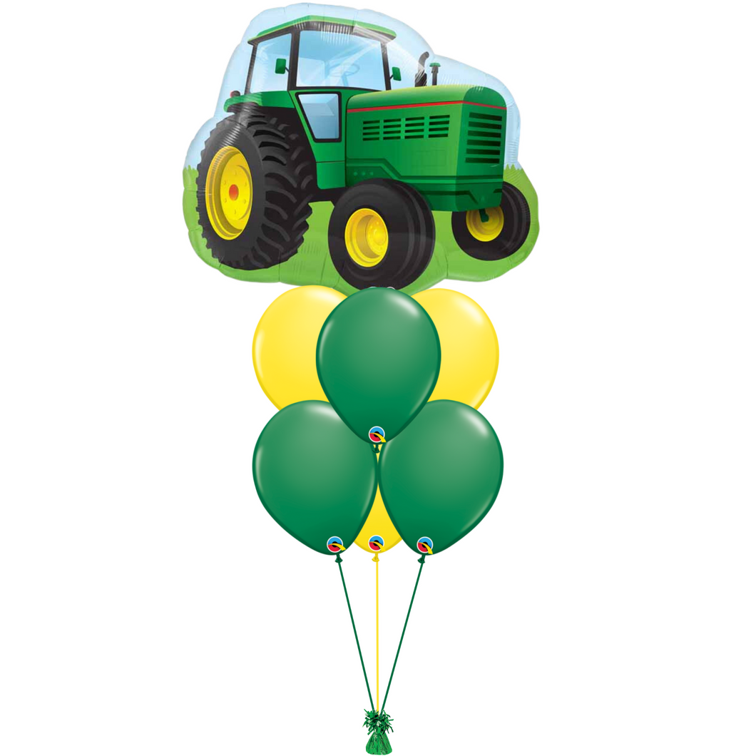 Tractor Time Balloon Bouquet