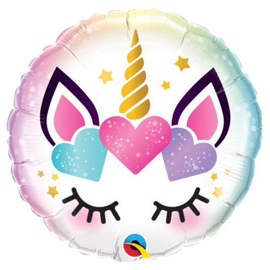 Unicorn Eyes 18" Foil Balloon