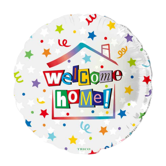 Welcome Home Stars & Swirls 18" Foil