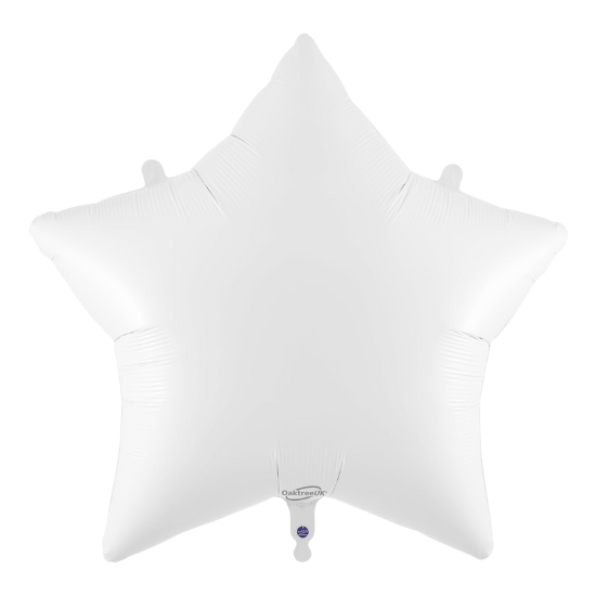 White Star 36" Foil Balloon