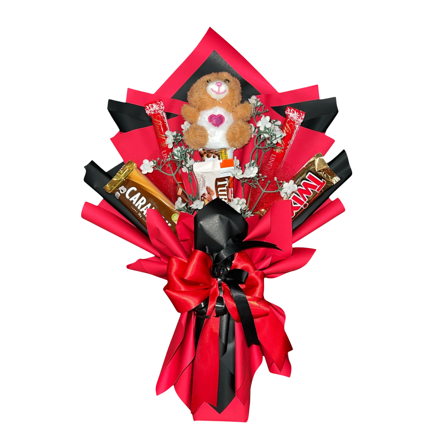 Wrapped Candy Bouquet - Be my Valentine
