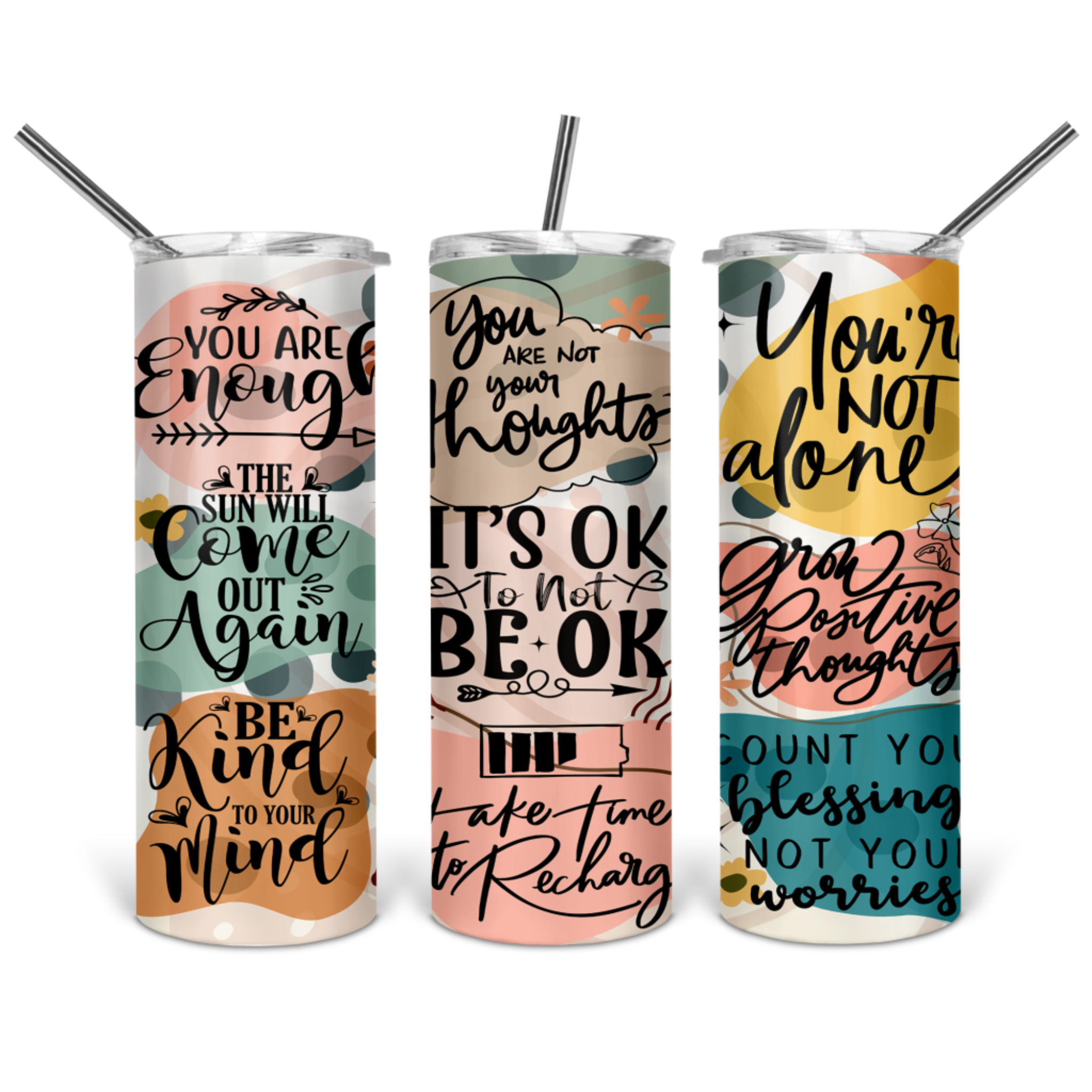 You're not Alone Tumbler – Just Baskits and Balloon Decor