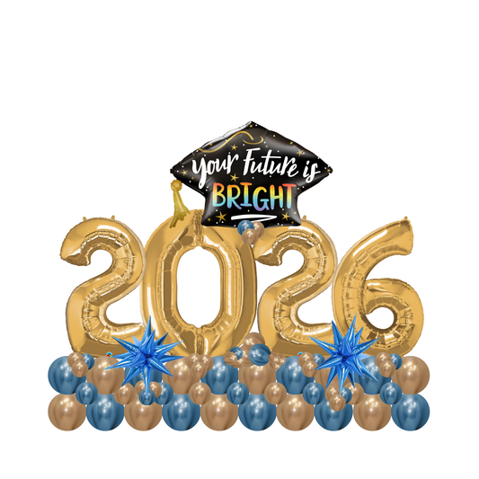 Your Future is Bright - Blue and Gold Marquee 2026