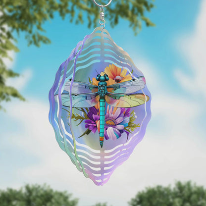 Dragonfly Wind Spinner