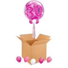 Load image into Gallery viewer, 30th Sparkle Balloon in a Box
